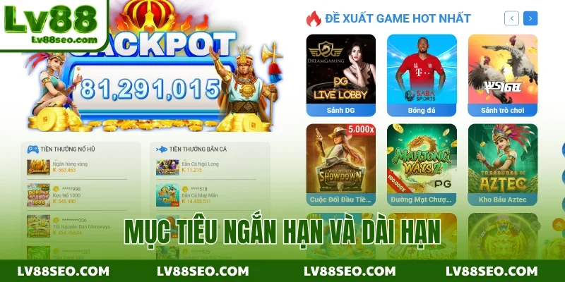 Mục tiêu ngắn hạn và dài hạn
